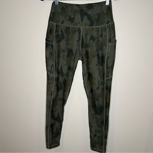 Army leggings with side pocket